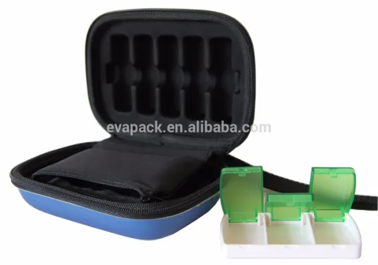 Protective EVA Pill Case Zip with Custom Logo