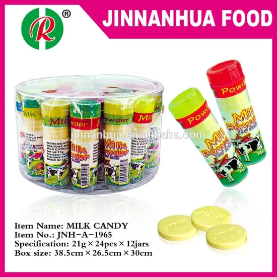 low sugar hard milk candy