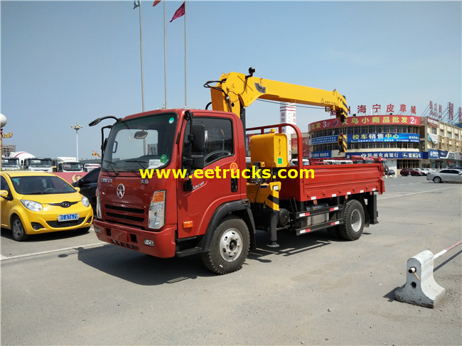 Telescopic 6ton Truck with Cranes