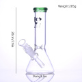 Pabea de vidrio bong, productos transparentes para fumar vidrio, tubería de agua de vidrio de borosilicato, cachimba de vidrio, manualidades hechas a mano, regalos navideños