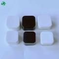 Black Square glass jar child resistant for CBD