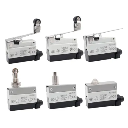 Micro Travel Limit Switches: TZ AZ-7312 AZ-7311 AZ-7310 AZ-7100 AZ-7110 AZ-7120 AZ-7121 AZ-7140 AZ-7141 AZ-7144 AZ-7166 AZ-7124