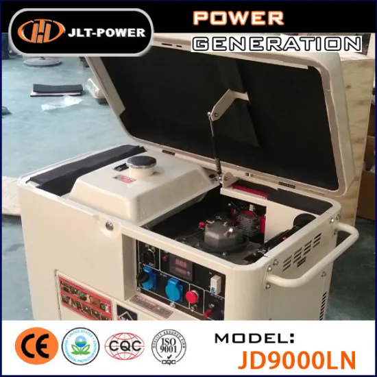 Small air cooled silent home use 5KVA 186f diesel generator