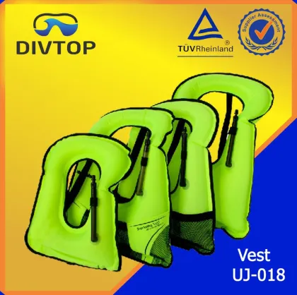 Factory Supply Snorkeling Vest Yellow Vest