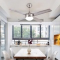 Large Modern Ceiling Fan with Bright LED Lights