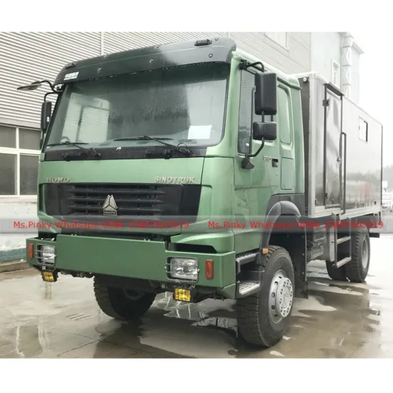 HOWO 4x4 Off Road Military Armored Mobile Work Shop Truck for Equipment Repair Serivce Truck Whatsapp: 0086 15897603919