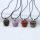 Collier de pendentif aux pommes en 3D Gemstone pour les filles