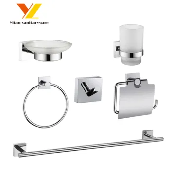 Wholesale Wall Mount Brass Bathroom Hardware Accessory Set