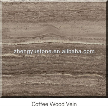 High quality polished Coffee Wood Vein Marble