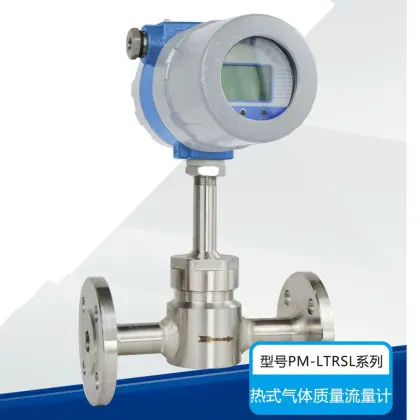 Natural gas oxygen hydrogen thermal gas flow meter