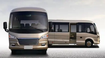 Pure electric business bus
