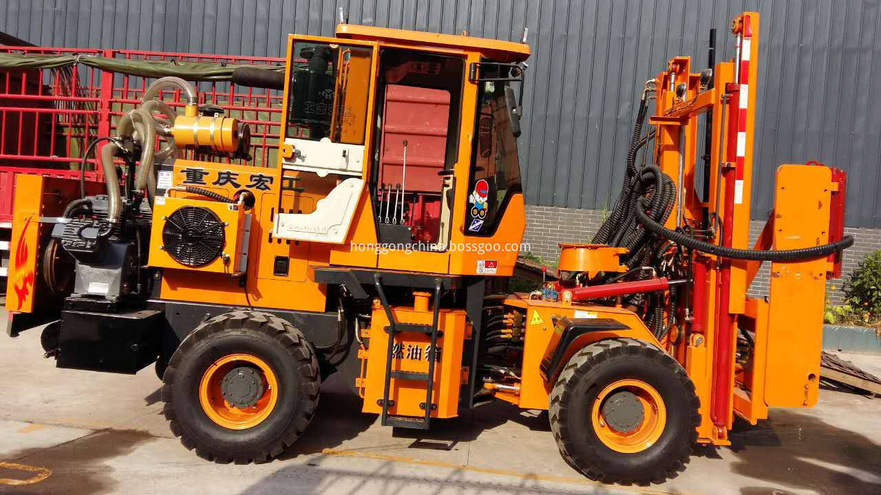 Highway Vibrating Pile Driving Machine
