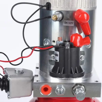 Dc single action manual control hydraulic power unit