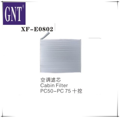 excavator cabin filter for PC50 PC75