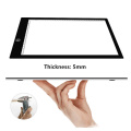 Suron hình xăm bảng track led light pad