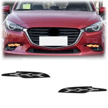 Gobison Waterproof DRL LED Daytime Running Lights for Mazda 3 Axela 2017-2018