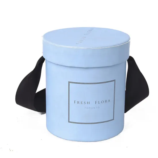 Luxury Fashion Round Flower Packaging Paper Box