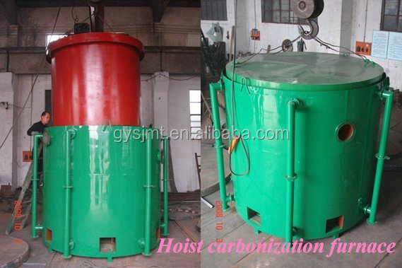 Patented Industrial Activated Charcoal Carbon Fiber Oven for Hardwood Charcoal Production