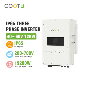 Commercial triphasé d'inverseur d'énergie solaire d'IP65 12kW