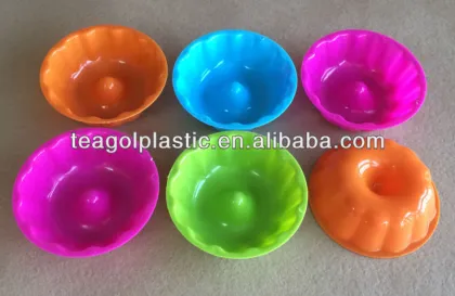 Plastic children"s jelly mould 6PK TG22315