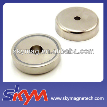 Permanent strong magnetic pot