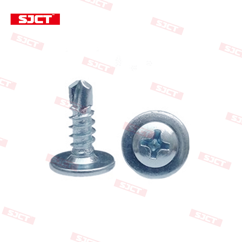 Hex Washer Head Self-Drilling Wood Screw With EPDM