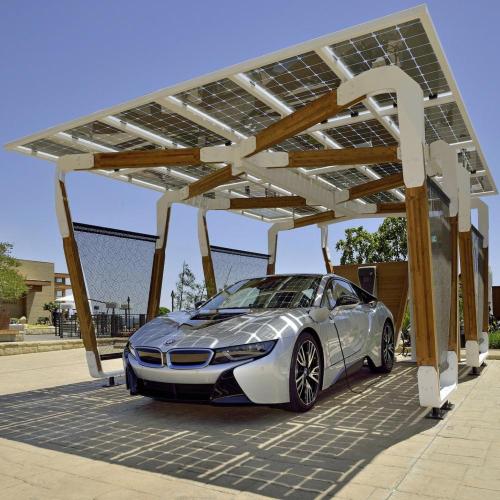 JA Solar Customized Solar Carport BIPV Alta eficiência