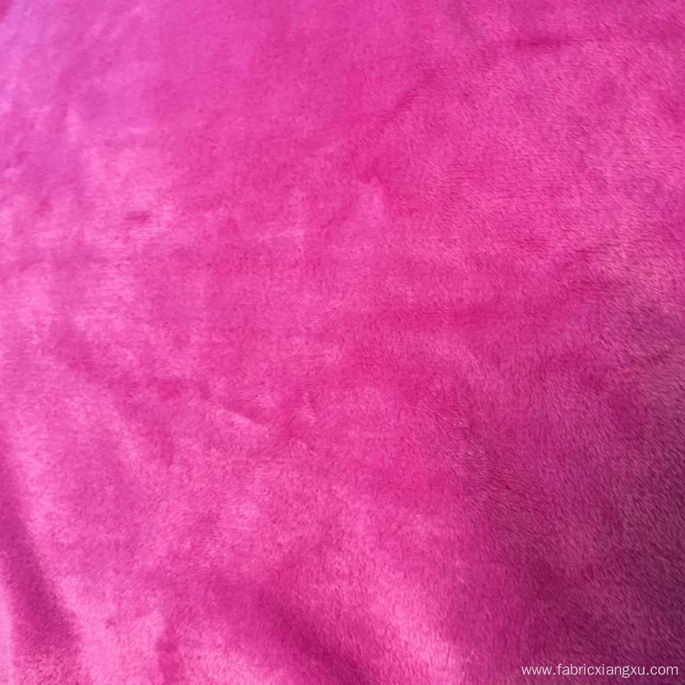 Custom Soft Flannel Fleece Fabric For Blanket Garments