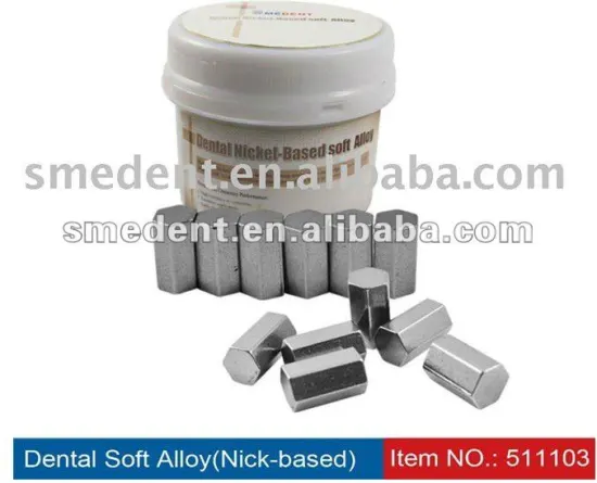 Dental Metal Alloy Soft Alloy(Nick-Based)
