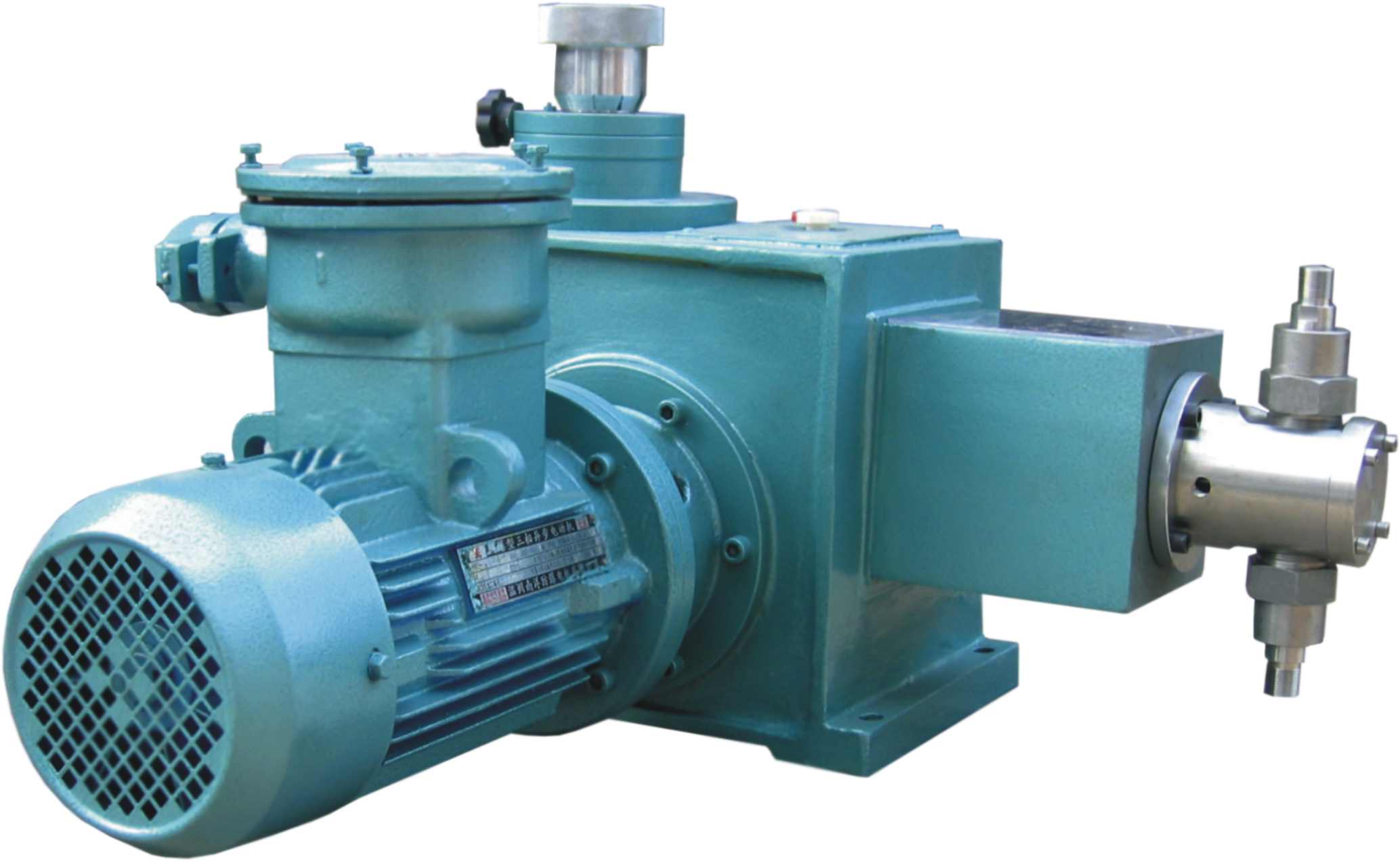 Highly resistant piston Plunger Metering Pump