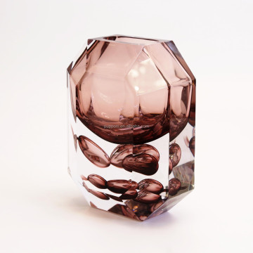 Modern Glass Crystal Vases for Home and Wedding Decor
