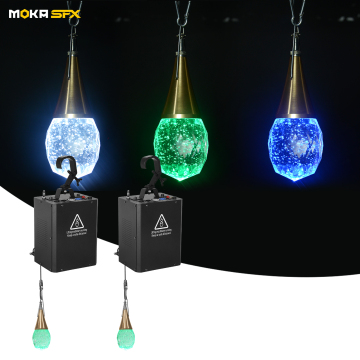 MOKA SFX Kinetic Crystal Drop Light System for Hotels and Malls