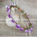 Imitation Rose Flower Garland Wedding Floral Headband