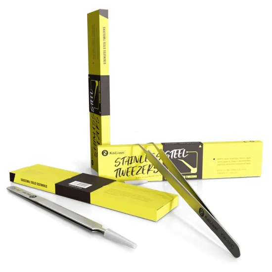 Kailiwei KW-11C Ultra Precision Stainless Steel Flying Wire Tweezers for Phone Repair