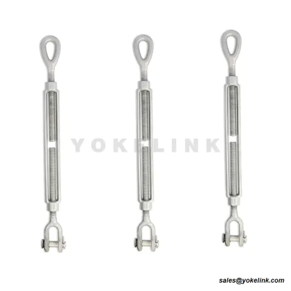 Drop Forged Turnbuckle HDG | ASTM F1145 Utility Hardware | Jaw & Jaw Galvanized Turnbuckle