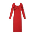 Women Long Sleeve Bodycon Maxi Dress