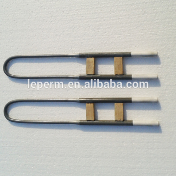 1700/1800c u type high temperature MoSi2 heating elements