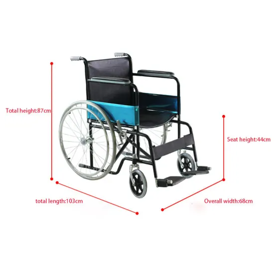 MW-809 New Folding Sports Wheelchair Lightweight Aluminum Alloy Manual