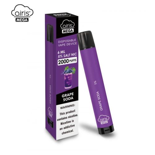 Ready to Ship Disposable Electronic Cigarette Airis Mega