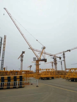 erecting and dismantling a tower crane