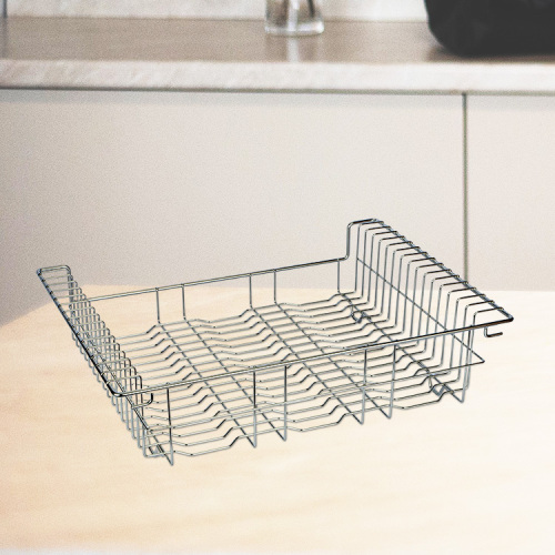 dish rack sink Durable 304 Stainless Steel Kitchen Dish Drainer Rack Supplier