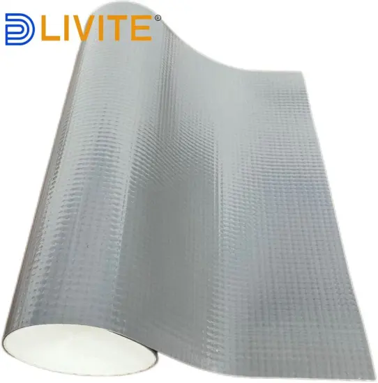 High Tensile Strength PVC waterproof roof sheeting fabric