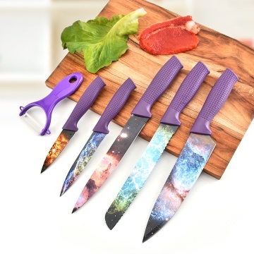 Ergonomic 6pc Kitchen Knife Set - Hot Sell