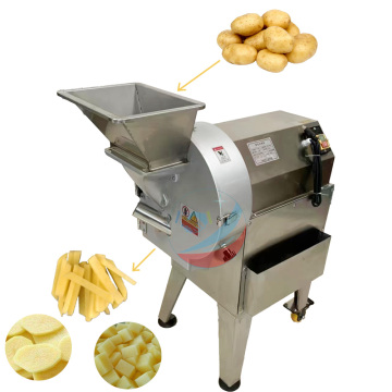 Cutter de légumes automatiques commerciaux: carotte, manioc, frites et machine à faire des puces de patates douces