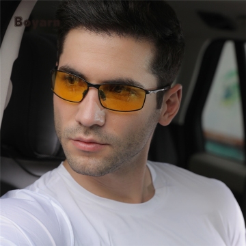Boyarn 2022 High Quality Custom Mens Sun Sunglasses with Night Vision