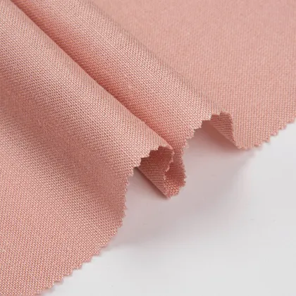 Fireproof Cotton Viscose Blended Fabric Plain Woven Fabric
