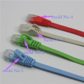 RJ45가 포함된 고속 Cat6 슬림 LAN 케이블