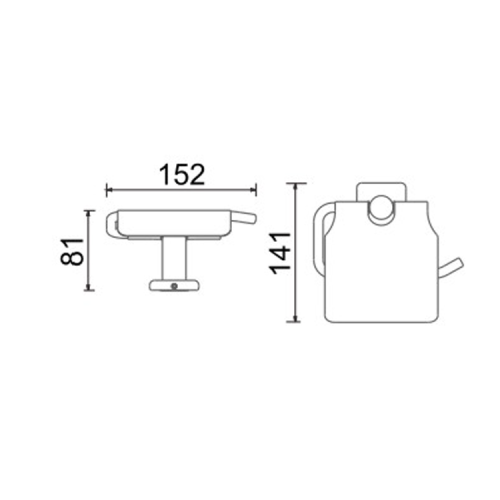 Современный кухонный дозатор полотенца