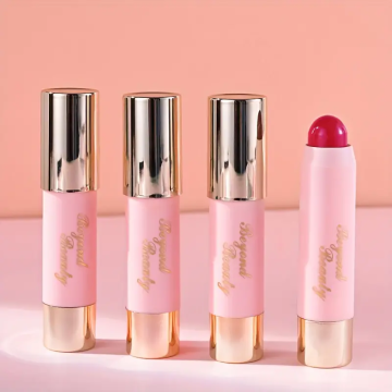 2025 Vegan Private Label Makeup: Long-Wearing Cheek Blush with Natural Heart Stamp
