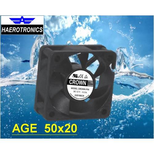 50x20 Axial cooling DC FAN A6